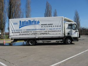 Prawo jazdy kategoria C CE C+E MAN TGL 12.240